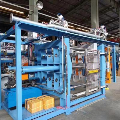 Máquina de molde expulsando da folha da espuma do EPS do poliestireno