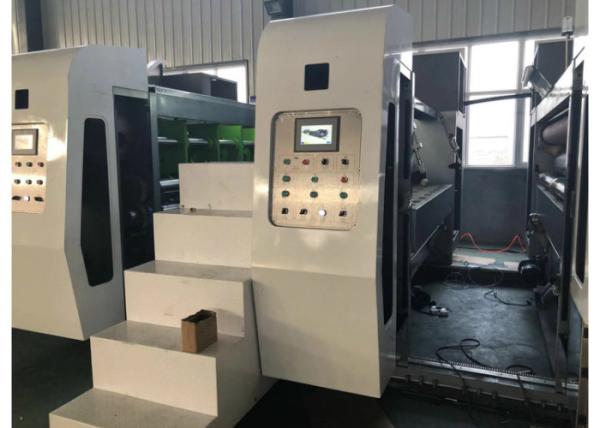 24T Flexo Printer Slotter Die Cutter , 30kw Corrugated Box Die Cutting Machine