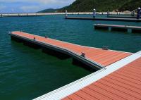Marina alliage d'aluminium flottant docks de doigts Taille personnalisée pour le bateau de plaisance de yacht