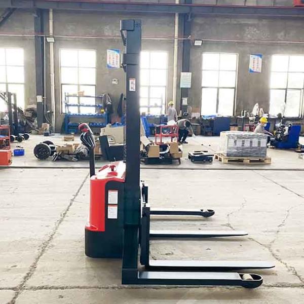 ISO Straddle Pallet Stacker 1000kg-1500kg Electric Stacker Pallet Jack