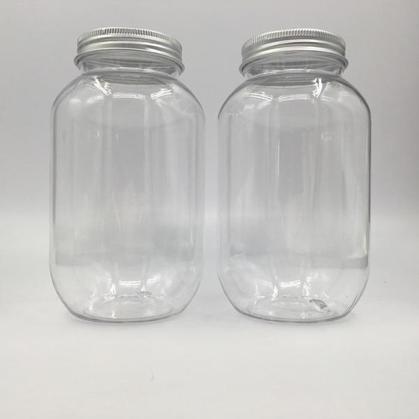 Garrafas de chá de leite à prova de vazamento 120 ml 250 ml 350 ml 500 ml Garrafas redondas quadradas claras com parafuso na tampa