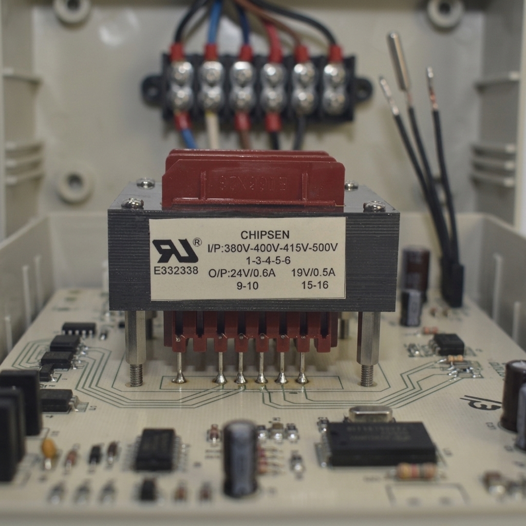 HVAC 24VA PCB Mount Transformer EI60 120V to 24V 60Hz Isolation