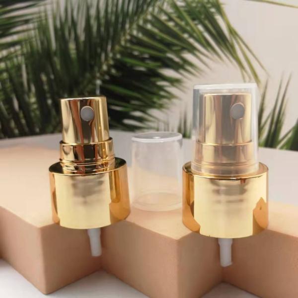 Plating Rose Gold Closure 24/410 Perfume Spray Pump Aluminum Actuator 304 Spring