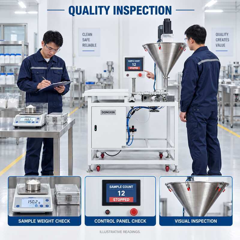 High Precision Automatic Melamine Powder Weighing Machine with PLC Touchscreen Control and Customizable Weighing Range