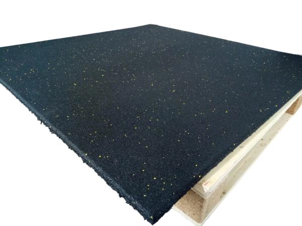 Indoor / Outdoor Safety Rubber Flooring Shockproof Playground Rubber Mats Solid Color