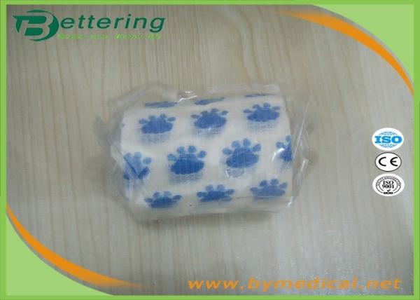 Comfortable Elastic Cohesive Bandage / Self Adhesive Bandages For Pets