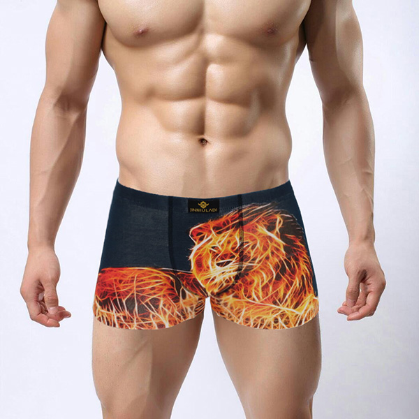 New Fashion Shorts Cotton Breathable Men Boxer famous brand underwear menUnderwear