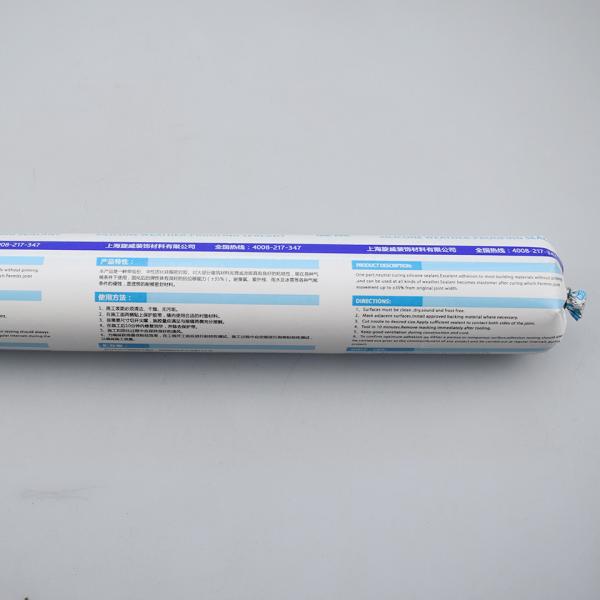 One Component Outdoor Waterproof Silicone Sealant For Pools Anti Uv