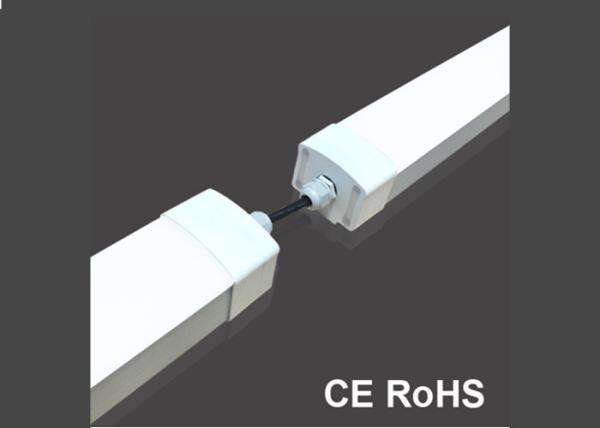 Emergency 30W LED Tri Proof Lights , Led Tube Light Fixture T8 4ft Corrosion Resistance