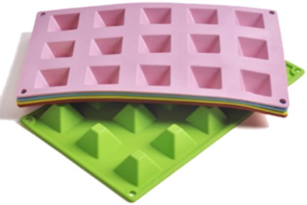 Silicone manufacturer Silicone baking tools 15 cup silicone ice/chocolate mold SB-004