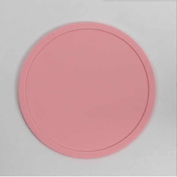 Customized Silicone Coasters for Sustainable Round Mat in Home and Office Essentials