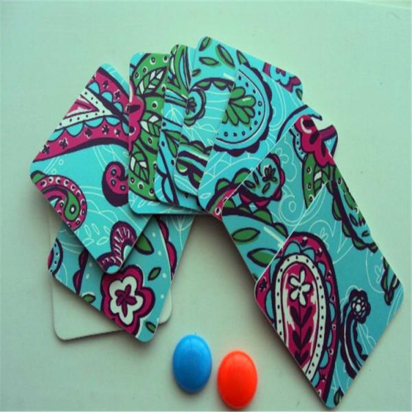 Disposable Promotional Drink Coasters , Personalized Paper Drink Coasters