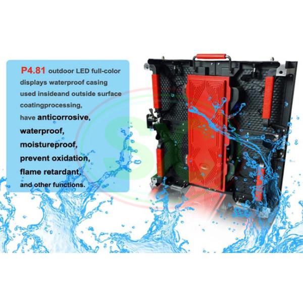 ИП65 делают продукты активности водостойким видео- панели арендные на открытом воздухе водоустойчивые П4.81 ХД СИД