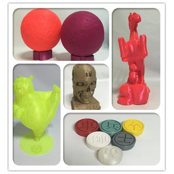 Vacuum Package Nontoxic Flexible 1.75mm Pva Plastic Rods 3D Filament Rubber