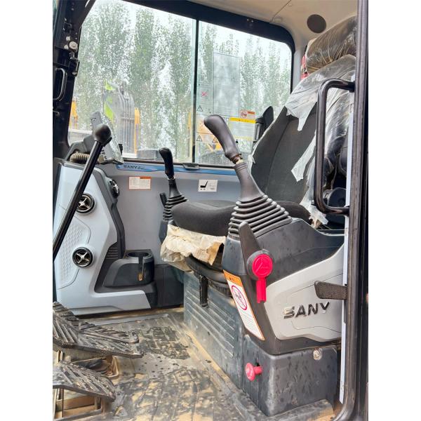36 KW Power Original Hydraulic Cylinder Sany SY55 Second Hand Excavator in Shanghai