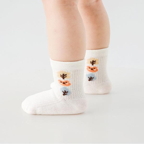 Calcetines de dibujos animados para bebés recién nacidos Calcetines de algodón orgánico blandos