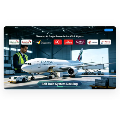 One stop Air Freight Forwarder Door To Door for Africa Airports