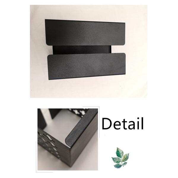 Modern Square Metal Paper Facial Tissue Box Cover Holder for Bathroom Vanity Countertops, Bedroom Dressers