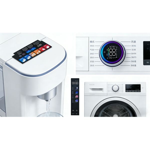 Waterproof Capacitive Membrane Keypad with Custom Overlay for Smart Water Purifiers