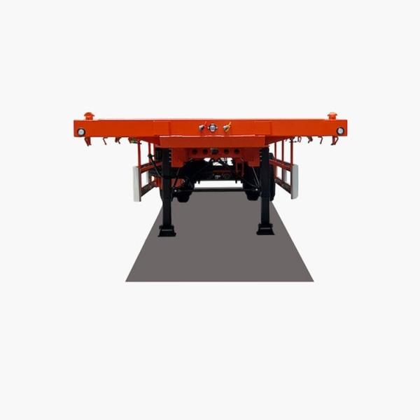 Fuwa Axle 13t Semi Flatbed Trailers Air Bag Spring Suspension