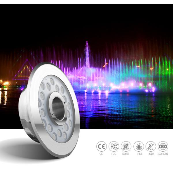 Внешний фонтан цвета IP68 контроля 18W RGB на открытом воздухе привел водоустойчивые света