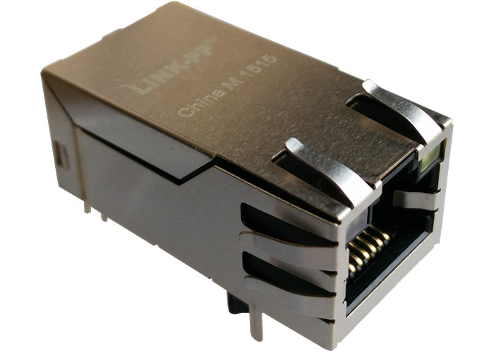 Плата-Вверх Magjack Voip конфигурации штыря 10/100 POE Rj45 гигабита 0826-1L1T-57