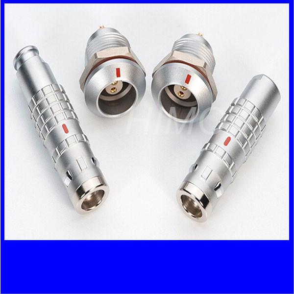 K Series Ip68 Electronic Plug 6pin IP68 Chrome Clad Replacement Lemo Watertight Connector