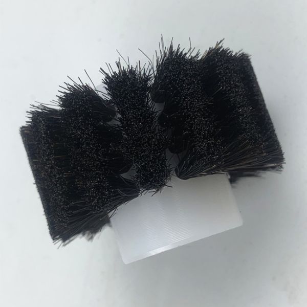 Industrial Brush Wheel & Roller Nylon Bristle Plastic Core Deburring Cleaning Tool