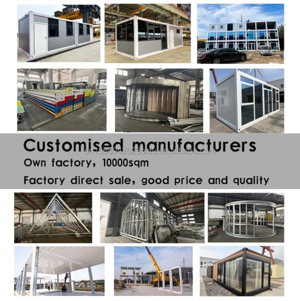 Foldable Container Luxury Glamping Pod Cabin Prefab Wooden Houses Flat Pack Circle Home round Wood Structure 20ft/40ft