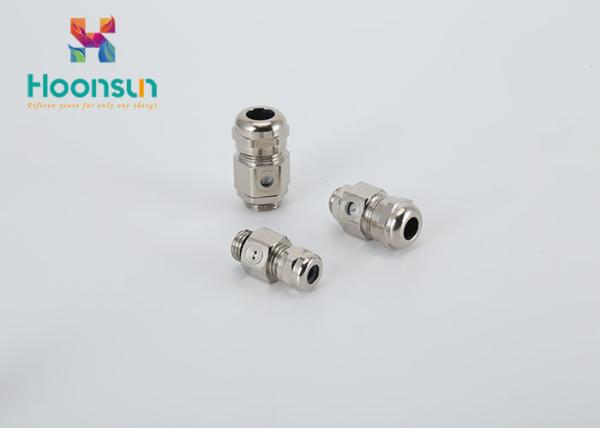 Cable Gland Air Breather Watertight Valve , Breathable Vent valve Series With Wire Terminal Clamp
