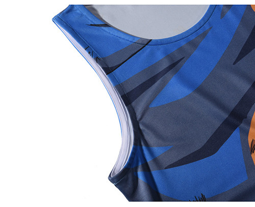 93.2% Polyester Custom Anime T Shirts Z Kakarotto Unisex Short Sleeve Tee For Kids / Youth