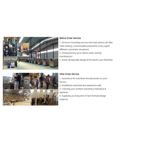 Маленькое оборудование для экструзирования пеллет пищи для собак с технологией дельта-инвертора