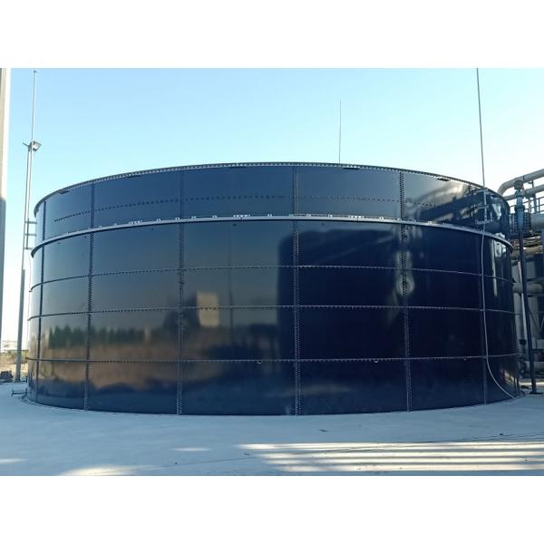 Glass Fused 20m3 Bolted Steel Water Tanks For bulk material
