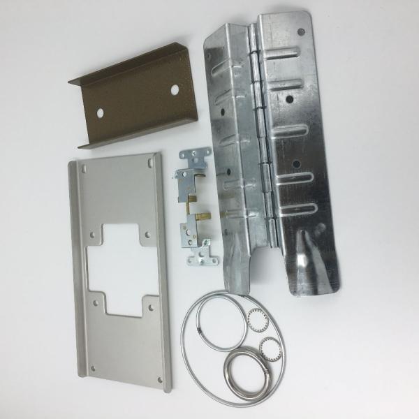 Parties d'estampage en tôle d'aluminium en acier inoxydable OEM personnalisées avec découpe laser