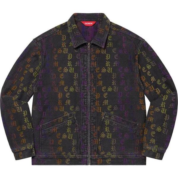 Loose Oversized Embroidered Denim Jackets Winter Custom Vintage