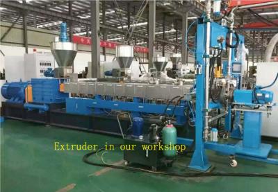 Crushing Before Mixing Twin Screw Extruder Omron Temperature Controller Twin Screw Machine