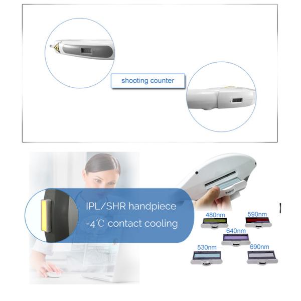Q-переключенная RF машина красоты удаления волос лазера ND Yag IPL многофункциональная для заботы кожи