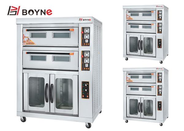 6.8w Stainless Steel Single Deck Electric Oven 6 Trays Proofer 920×700×1100