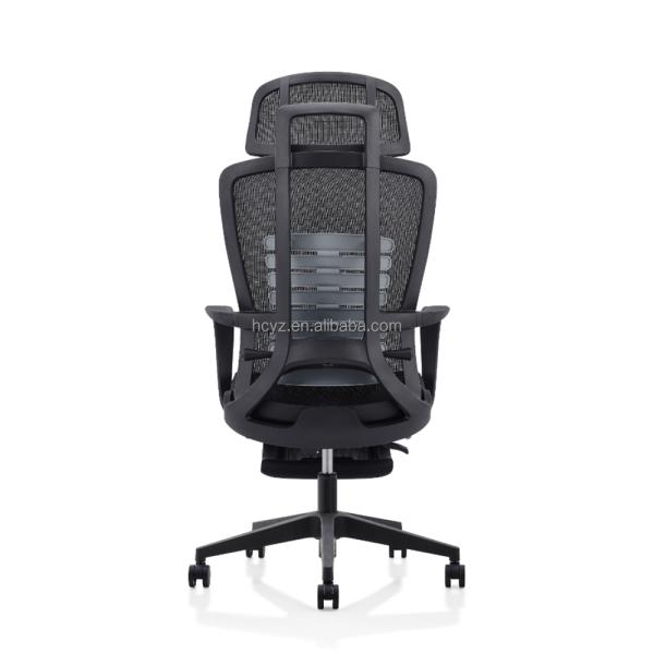 Modern Office Furniture Executive Ergonomic Chair with Adjustable Footrest and Swivel Base
