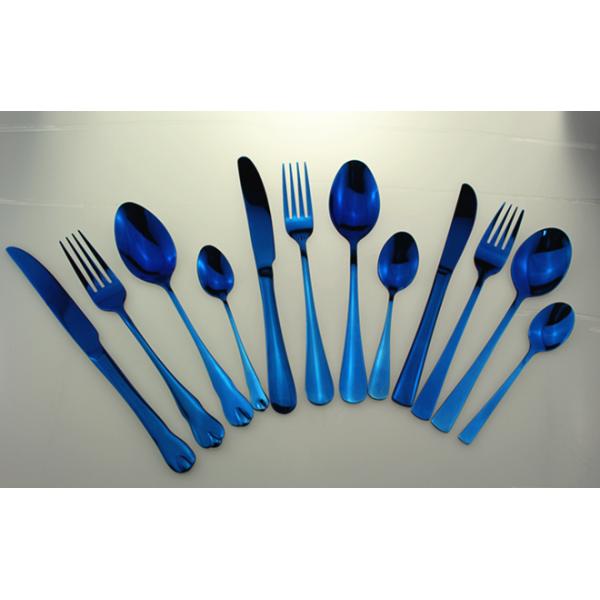 Newto Stainless steel cutlery/blue flatware/wedding cutlery/colorful cutlery