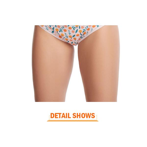 Sustainable Period Boxer Underwear Mid-Rise High Absorbent Period Underwear