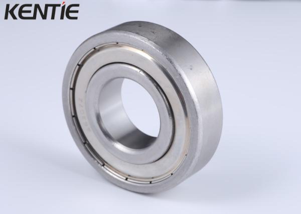 High Precision Single Row Deep Groove Ball Bearing Two Rubber Seals 6307ZZ 35 * 80 * 21mm