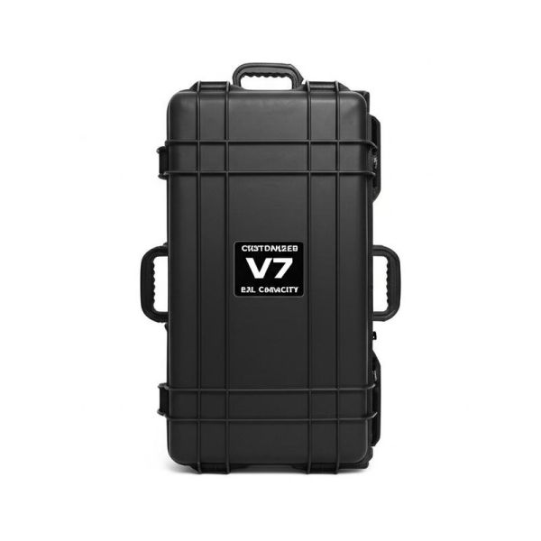 Customized V7 Rugged Case Rugged B2B with 82L Capacity in Black/Grey