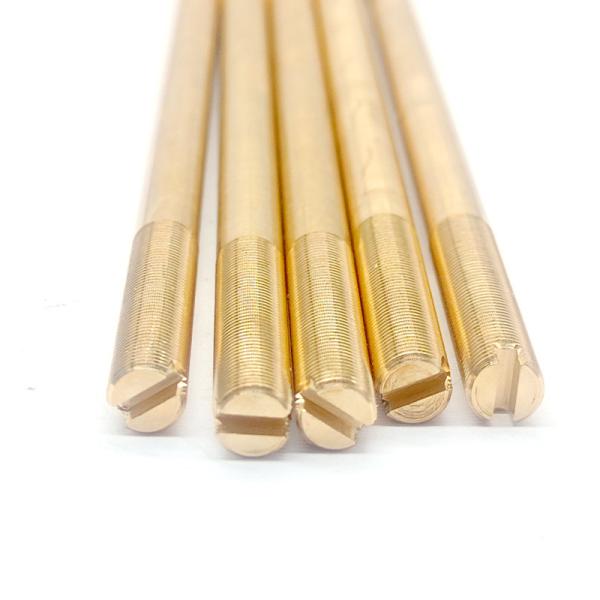 CNC Machining Brass Metal Pin 0.01mm Tolerance For Automation ISO9001 Certified