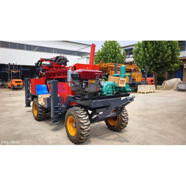 Diesel Engine Hydraulic Rock Drilling Machine 105-305mm Drilling Hole Diameter