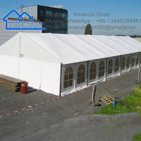 Luxury Tent Waterproof PVC Structure With Aluminum Alloy Frame For Wedding Parties Events