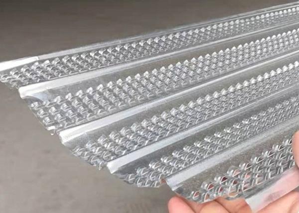 Lath de Mesh Galvanized Steel High Rib do fio do estuque da espessura de 0.11-0.45mm