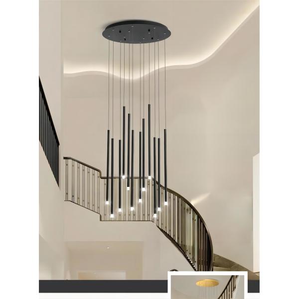 Современный длинный висячий люстр Ресторан Кафе Гостиница Входный люстр