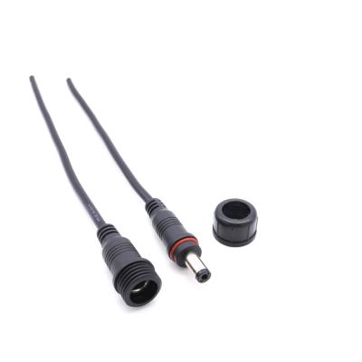 RoHS Certified Extension Cable Connector , Ip67 5.5 X 2.1 Mm Female Connector