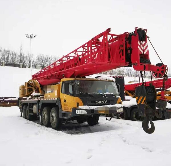 March 2020 Sany STC700T 70-ton Truck Crane with 17.5m Jib and 1886h Operating Hours